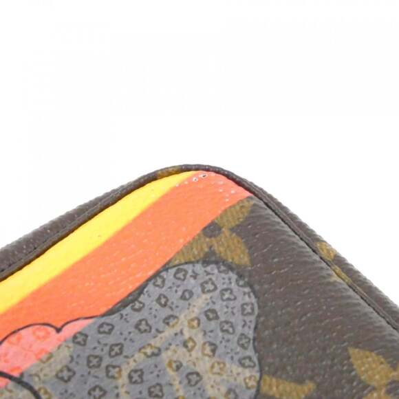 LOUIS VUITTON Brown Monogram Pochette Pouch - Picture 4 of 7